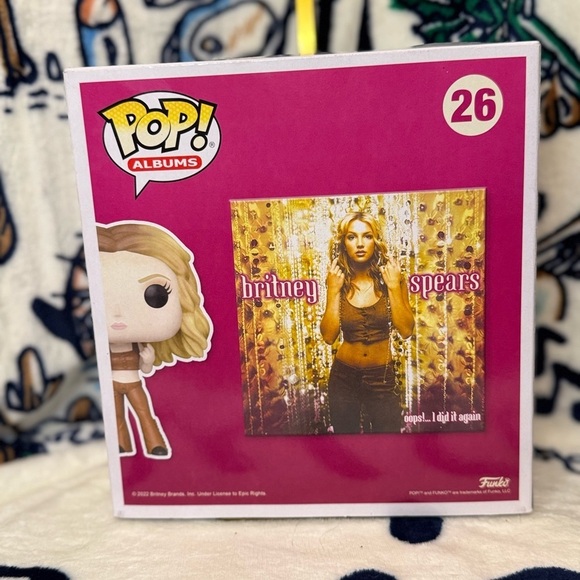 Britney Spears Funko Pop Albums Oops!... I Did It Again #26 Special Edition NIB - Picture 5 of 6